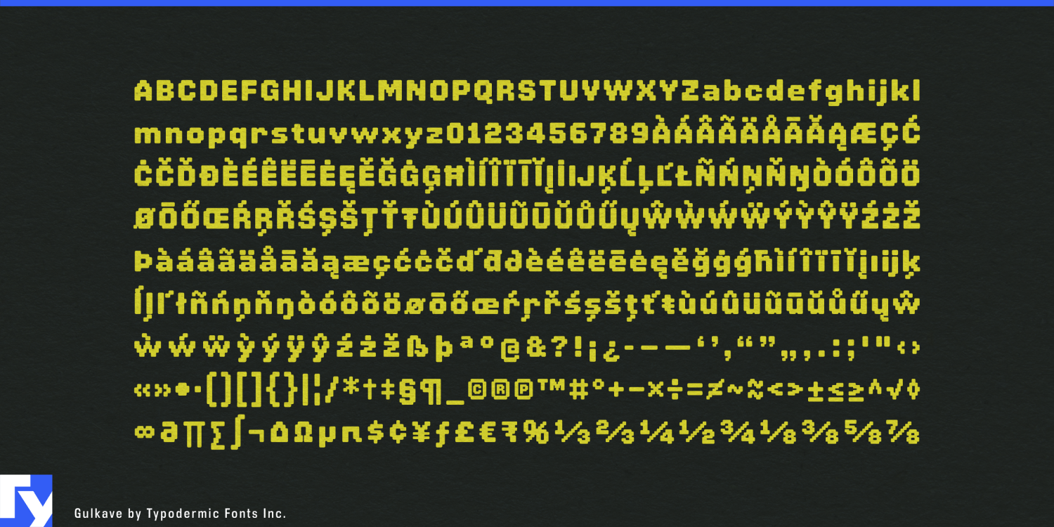 Gulkave Font Poster #1