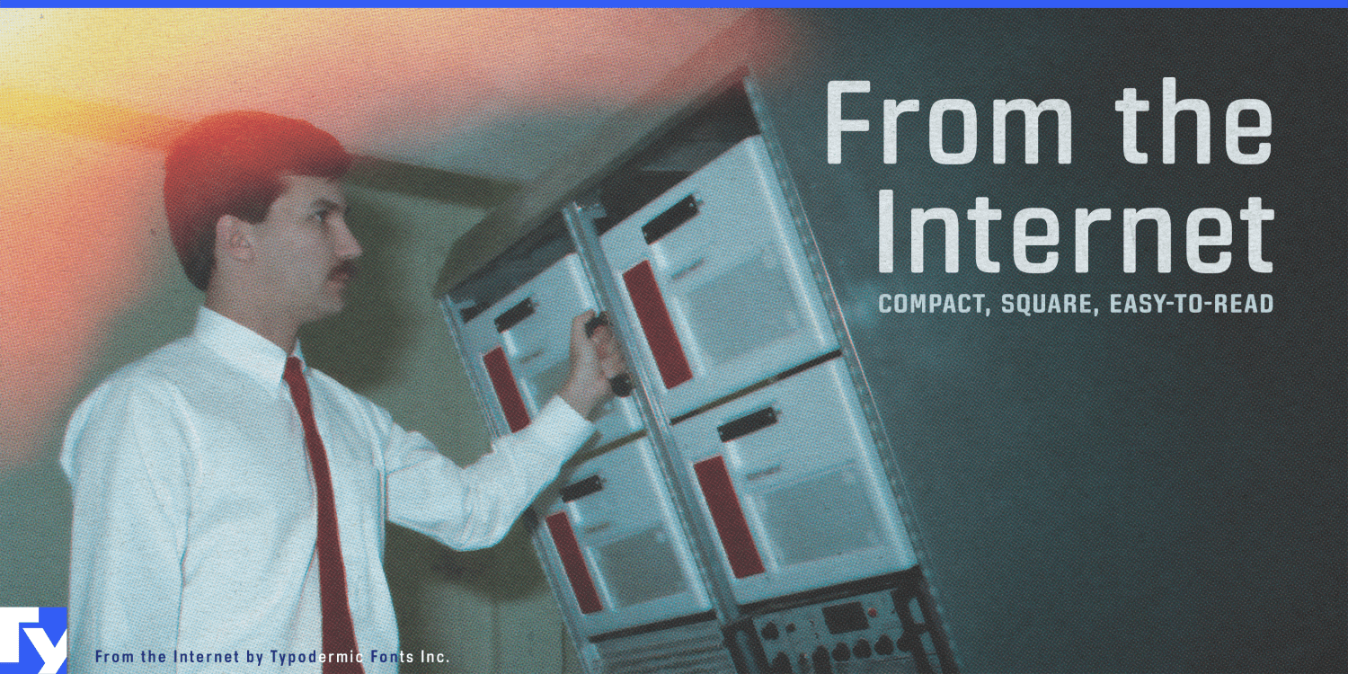 From the Internet Font Poster #1