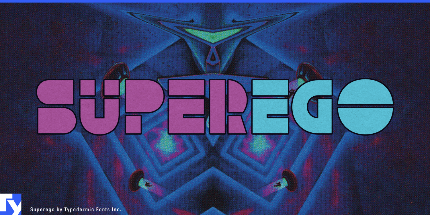 Superego Font Poster #1