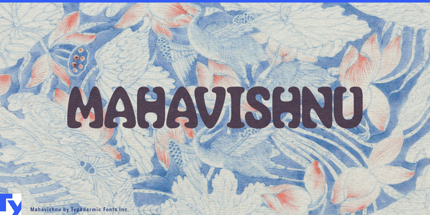Mahavishnu Font Poster #1