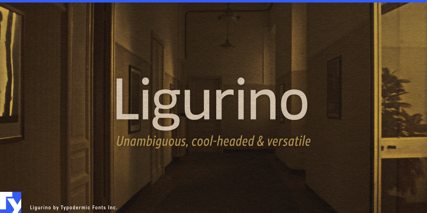Ligurino Font Poster #1
