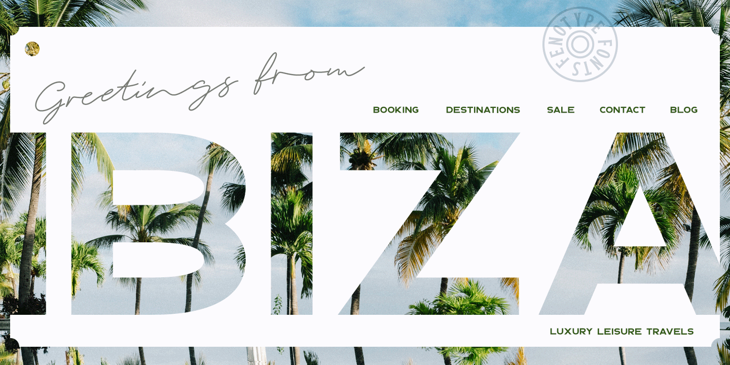 Paper Tiger Font Poster #1