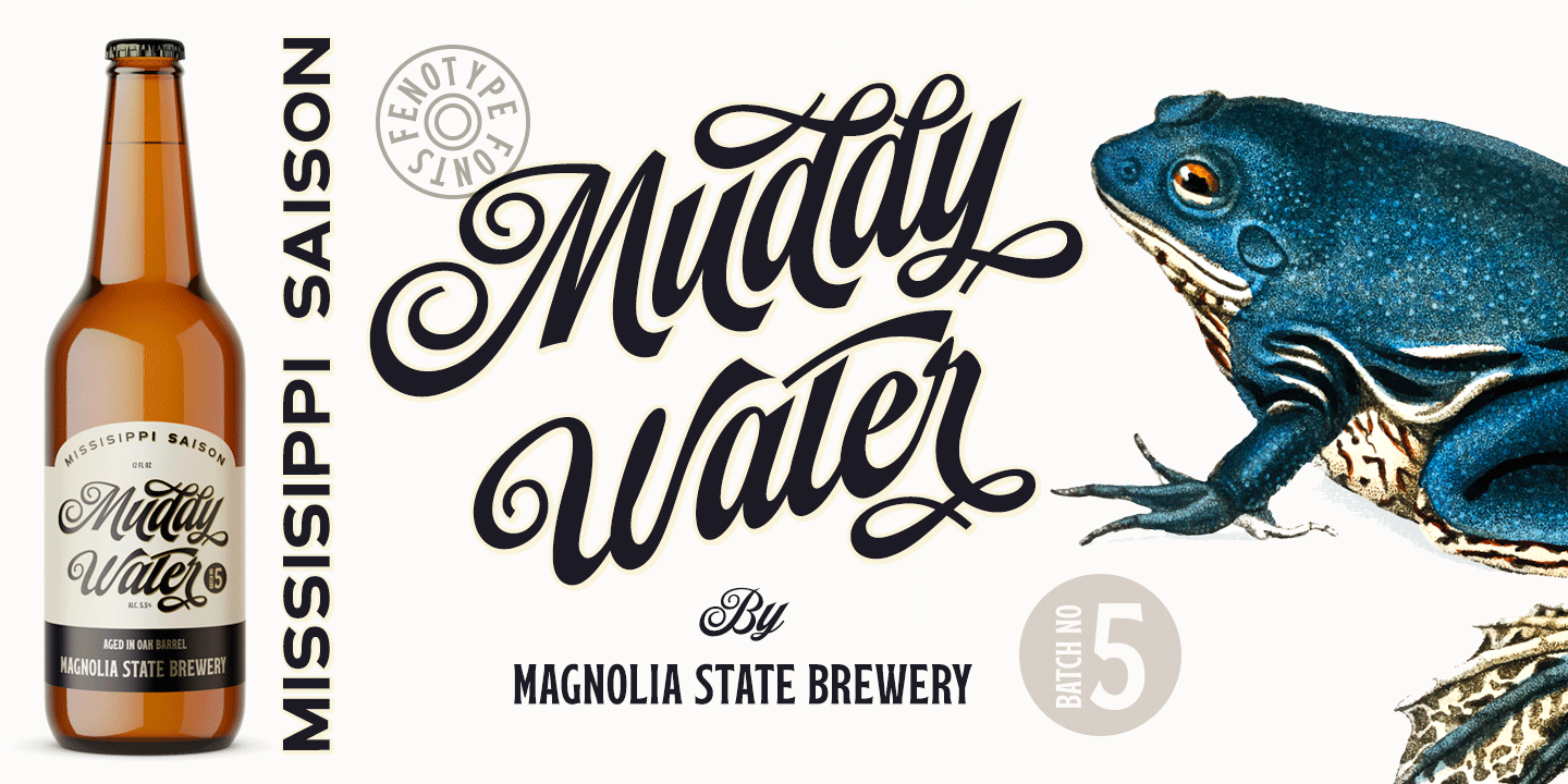 Paper Tiger Font Poster #1