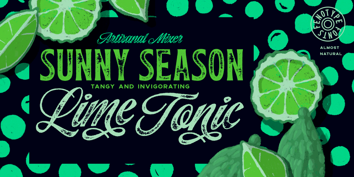 Paper Tiger Font Poster #1