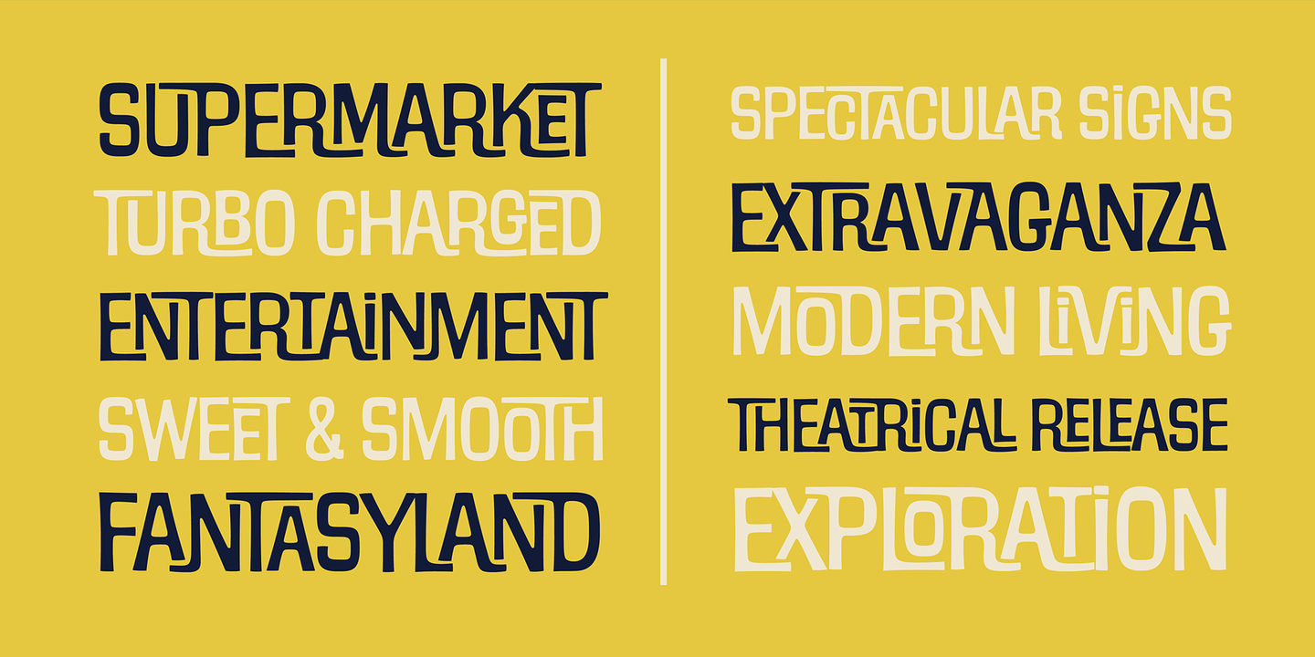 Filmotype Maxwell Font Poster #1