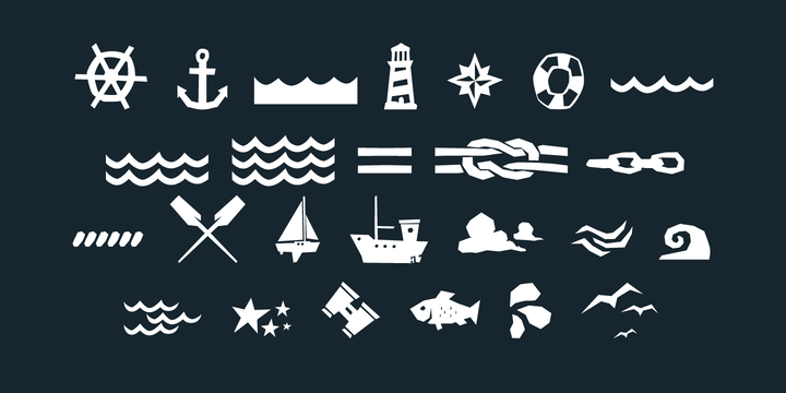 Saline Font Poster #1