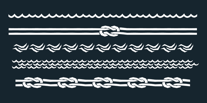 Saline Font Poster #1