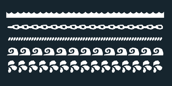 Saline Font Poster #1