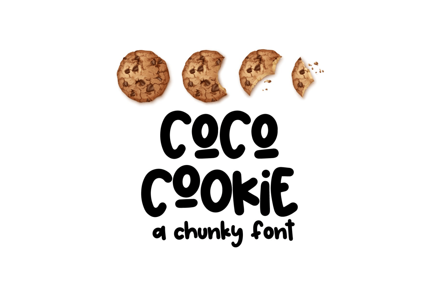 CoCoCookie Font Family Poster
