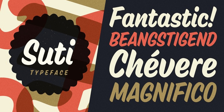 Suti Font Poster #1