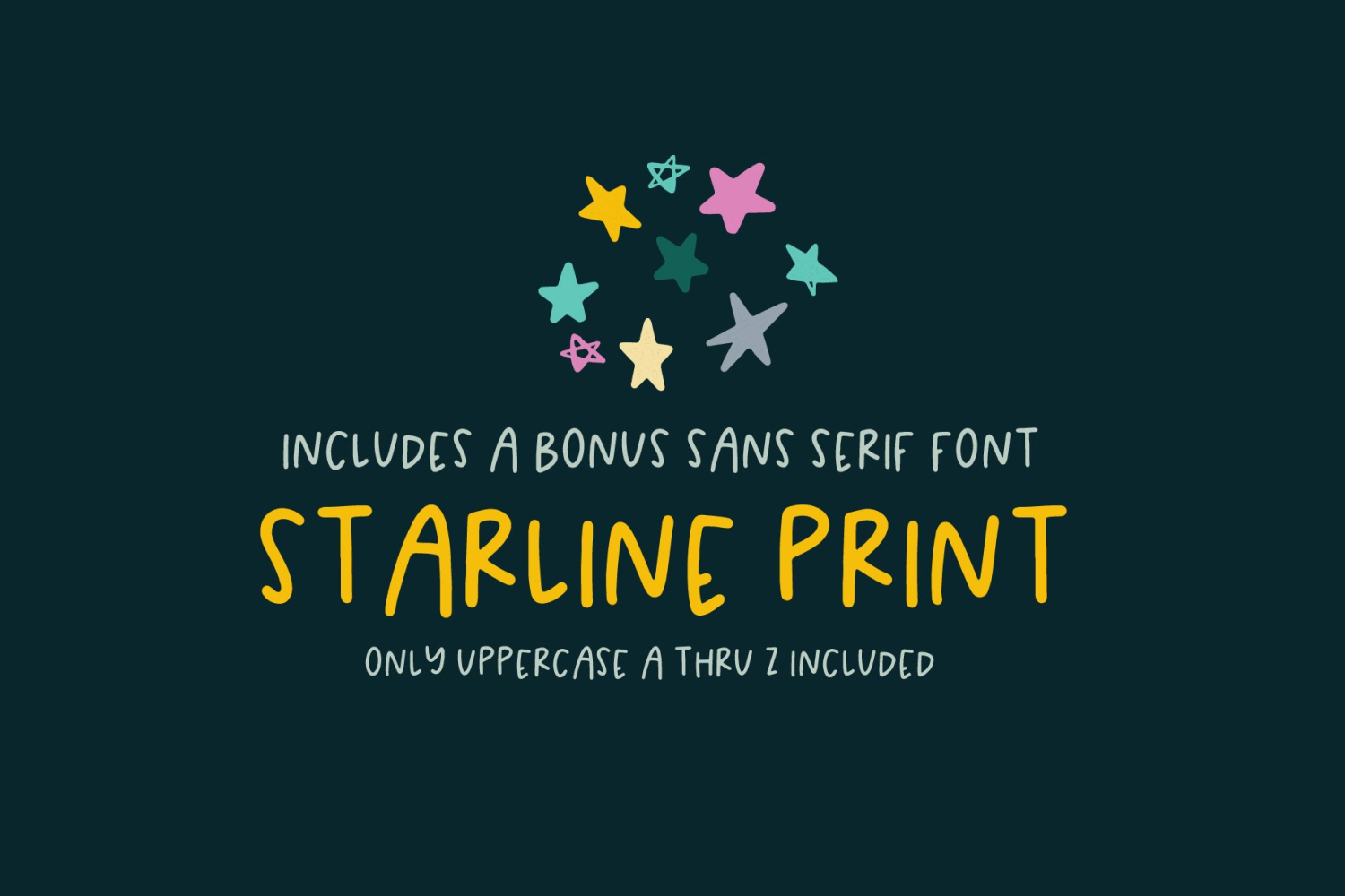 Skyline Dancer Font Poster #3