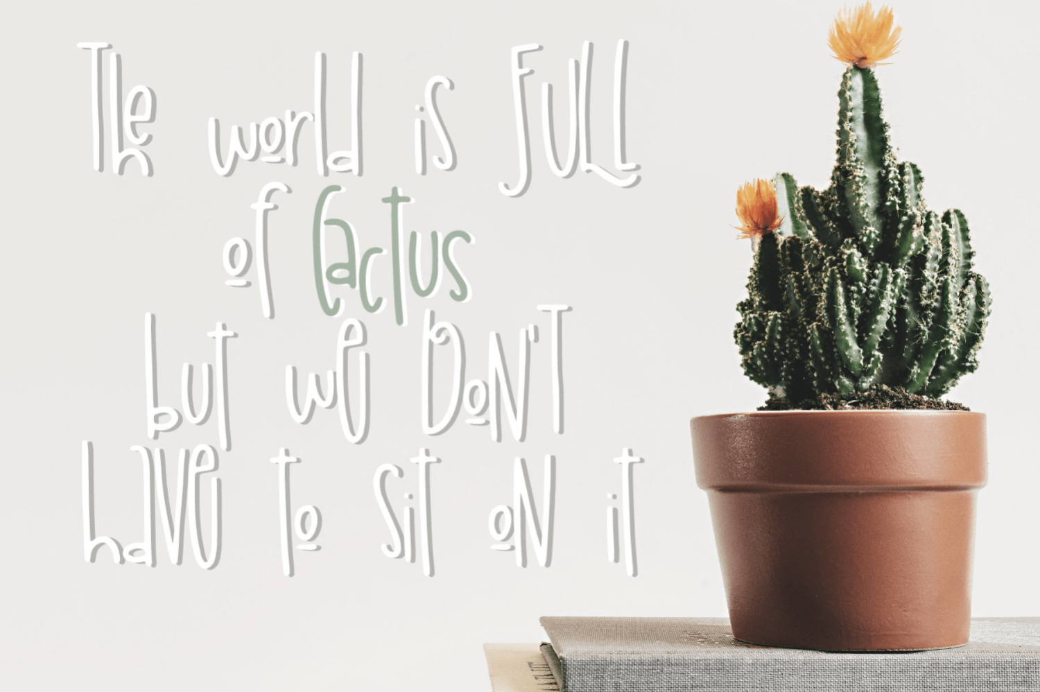 Day Drinking Font Poster #5