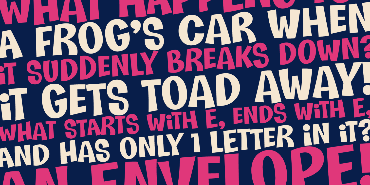 Friday Freak PB Font Poster #1