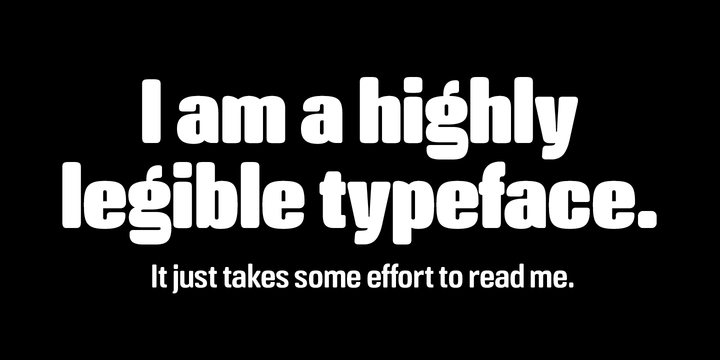 Crossfit Font Poster #1