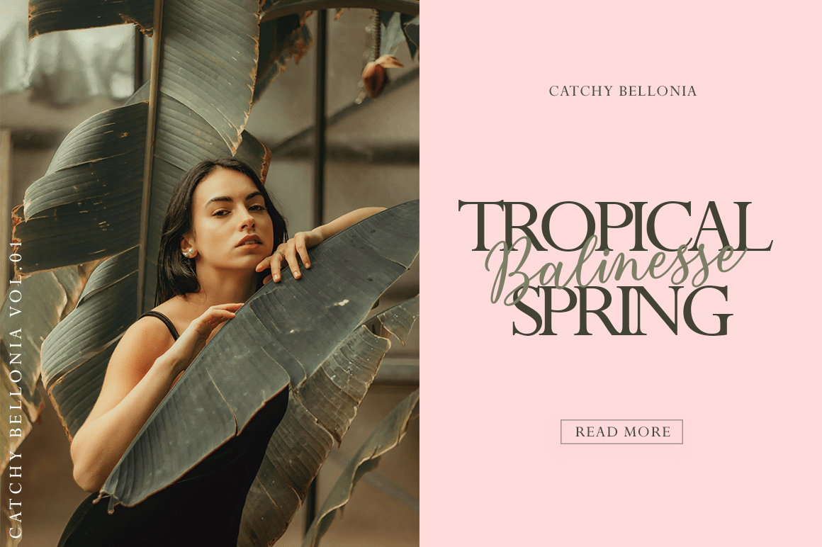 Catchy Bellonia Font Poster #1