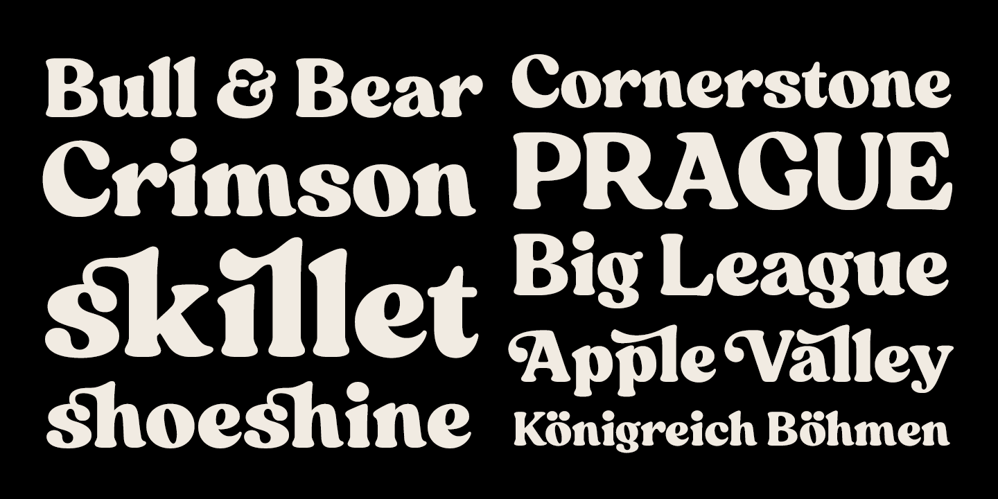 Skillet Font Poster #1