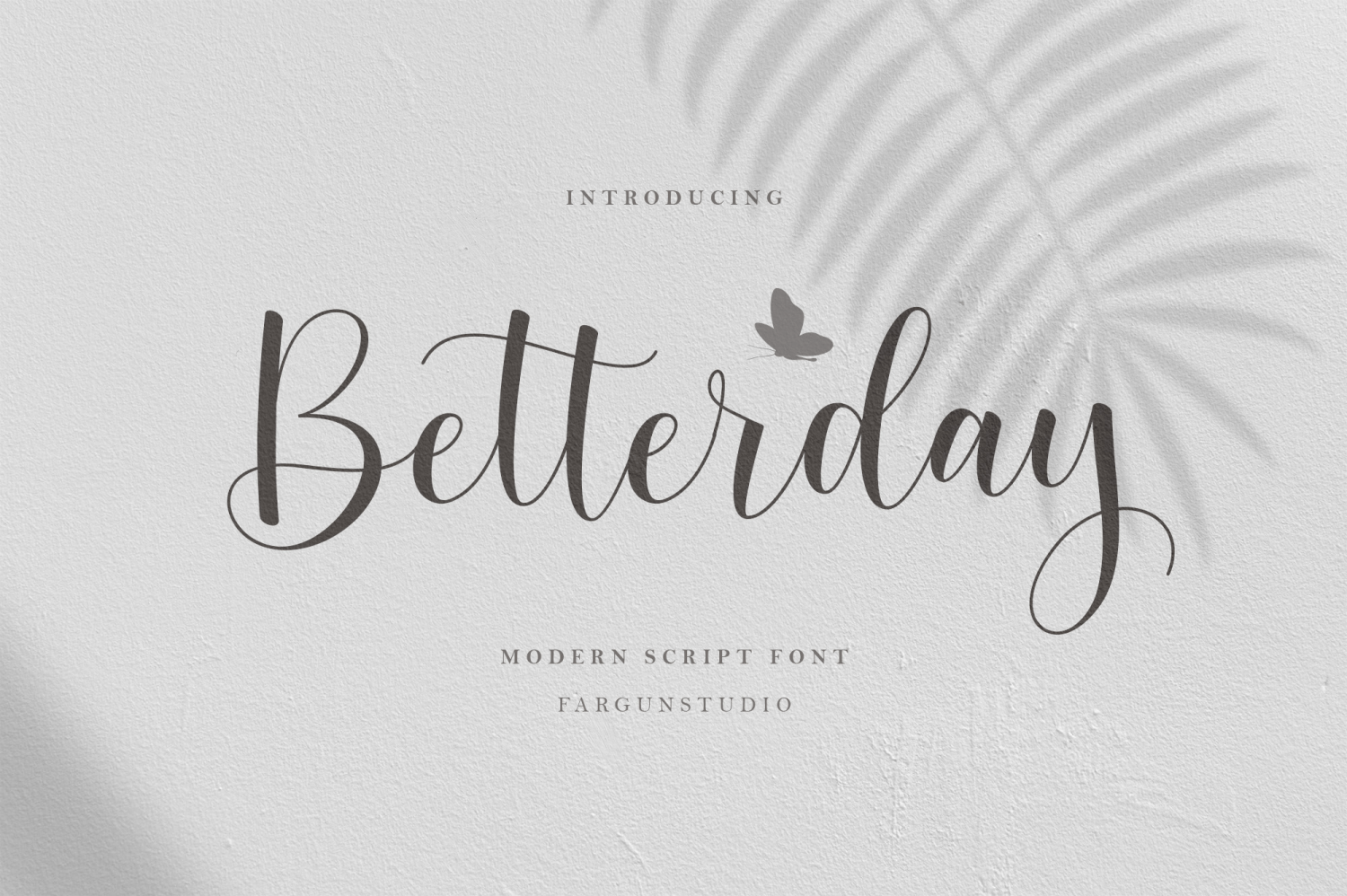 Betterday Script Font Poster #1