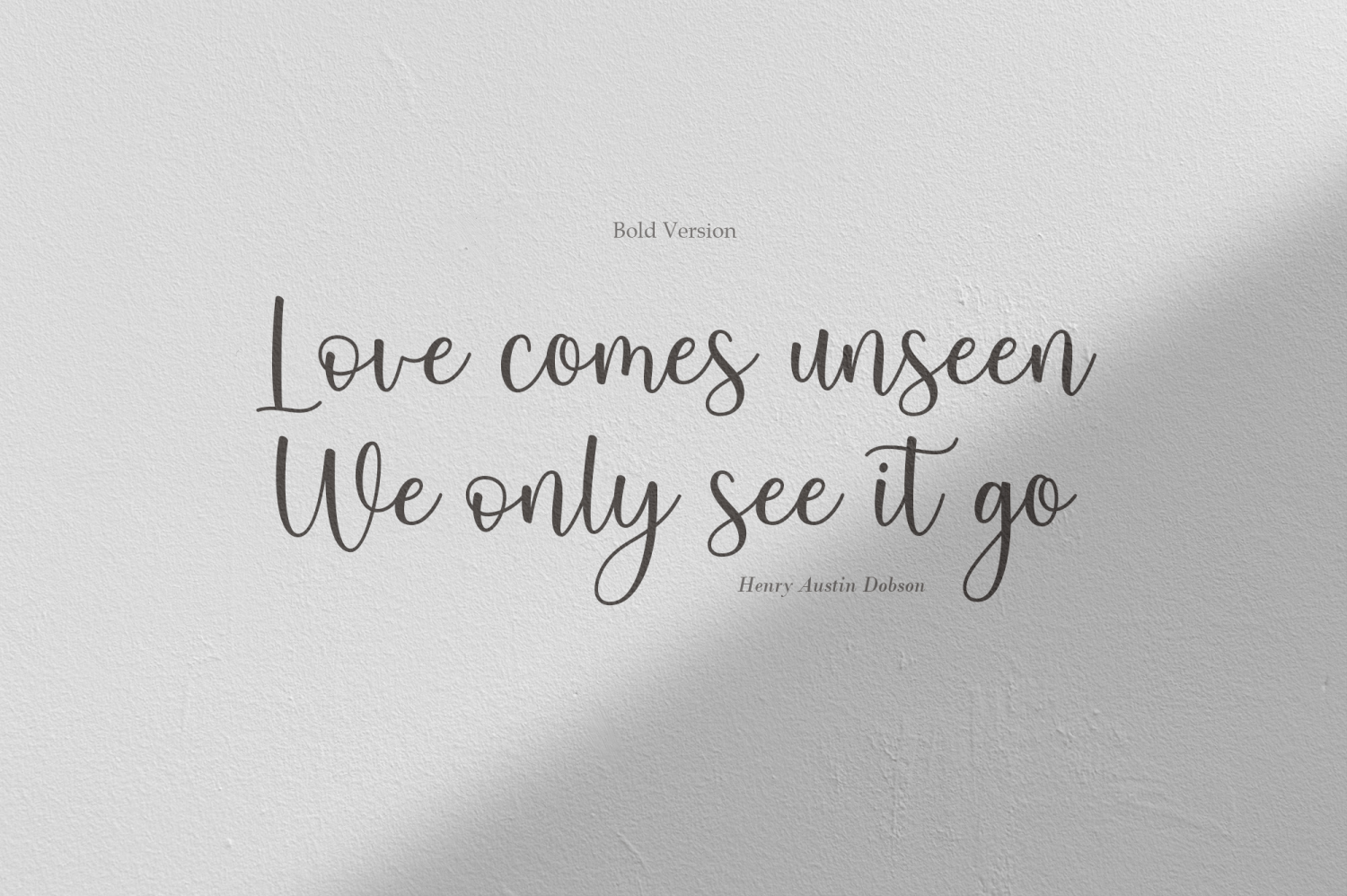 Betterday Script Font Poster #1