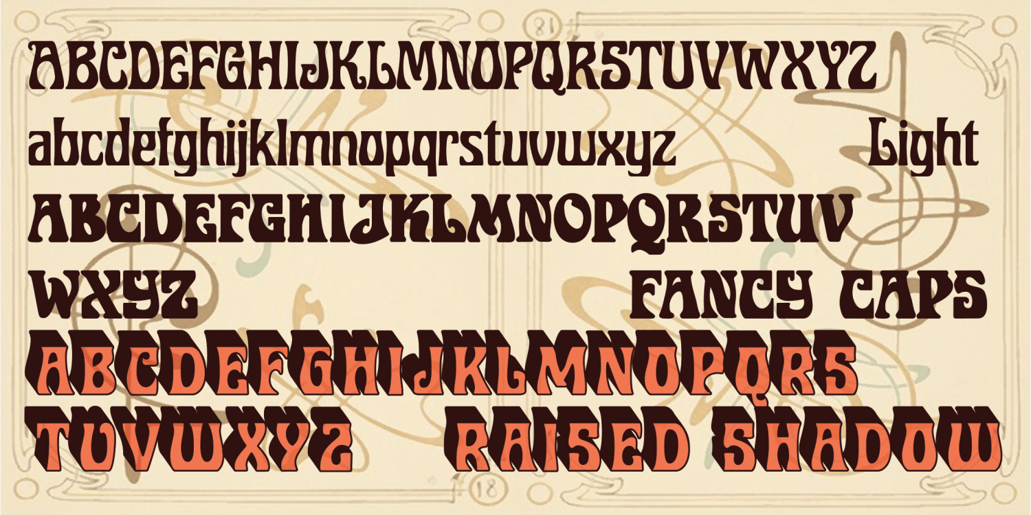 Roberta Font Poster #1