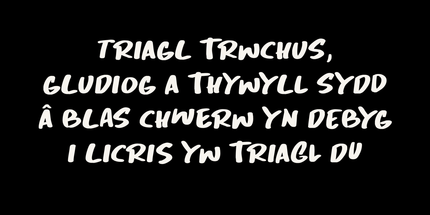 Treacle Font Poster #1