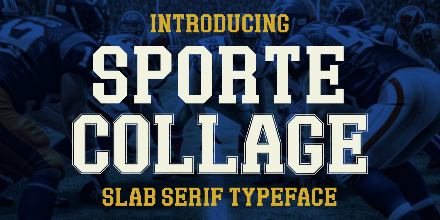 Sporte College Font Poster #1