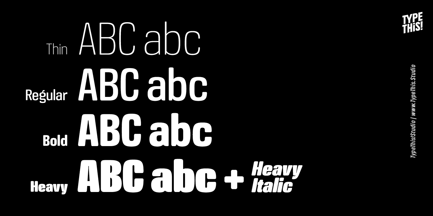 Crossfit Core Font Poster #1