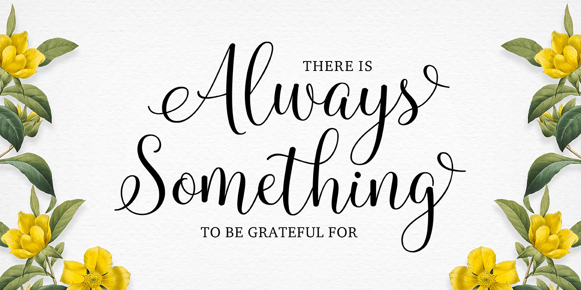 Molly Script Font Poster #5