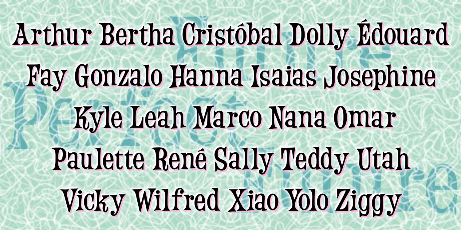 Future Perfect Font Family Poster