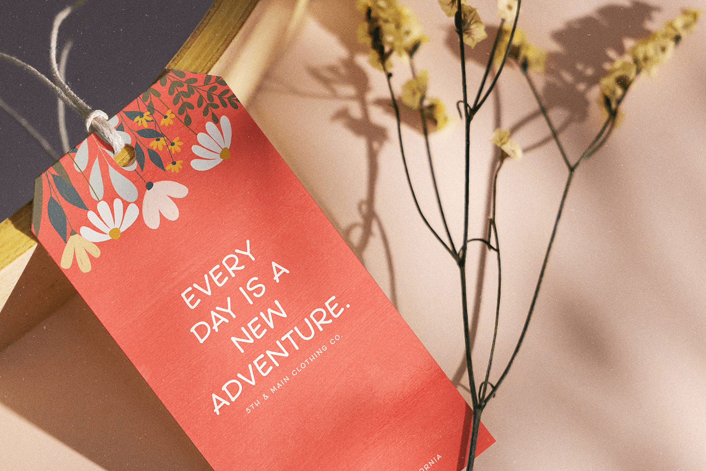 Floral Notes Font Poster #1