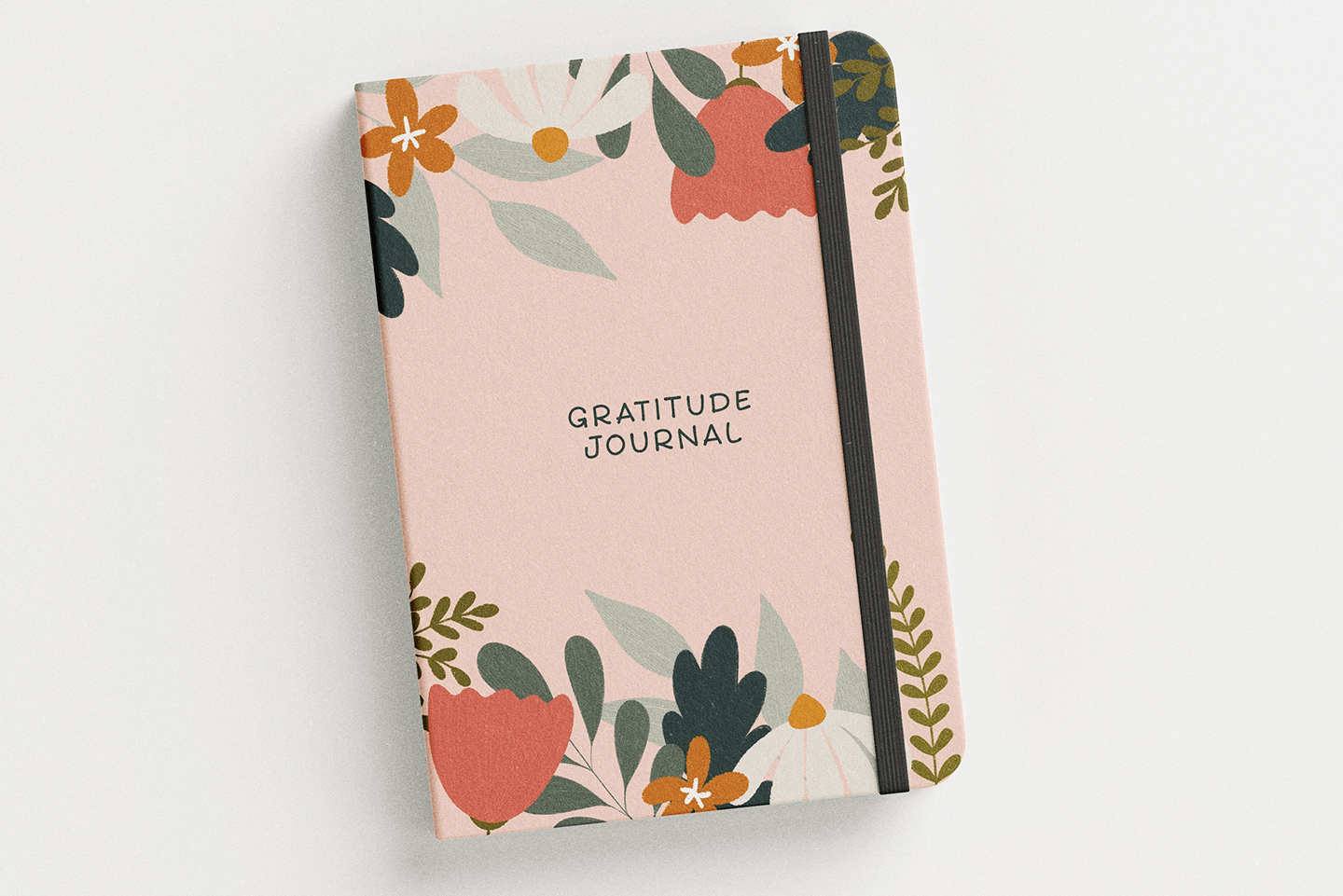 Floral Notes Font Poster #1