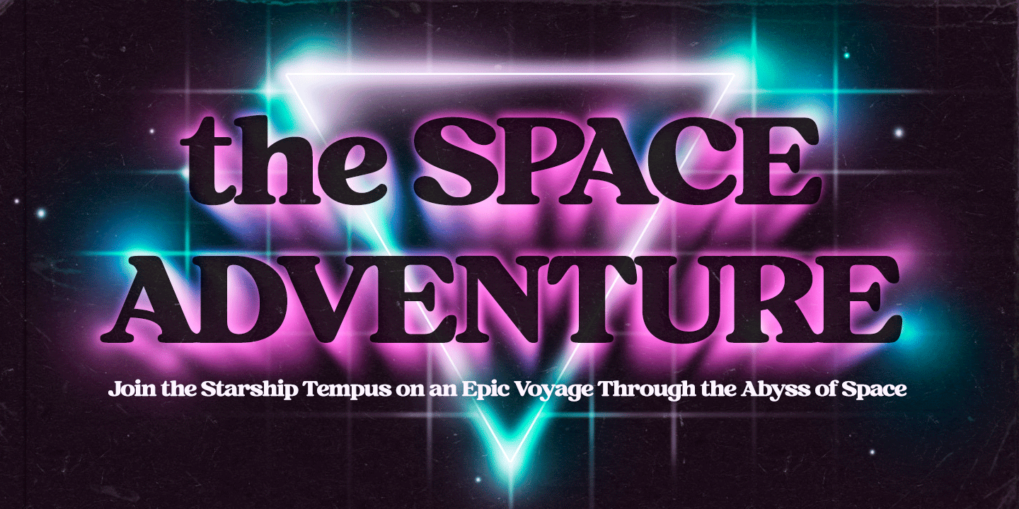 Hawkins Font Poster #1