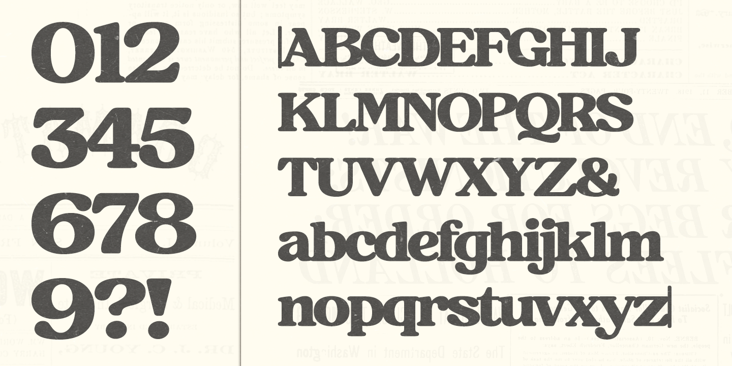 Hawkins Font Poster #1