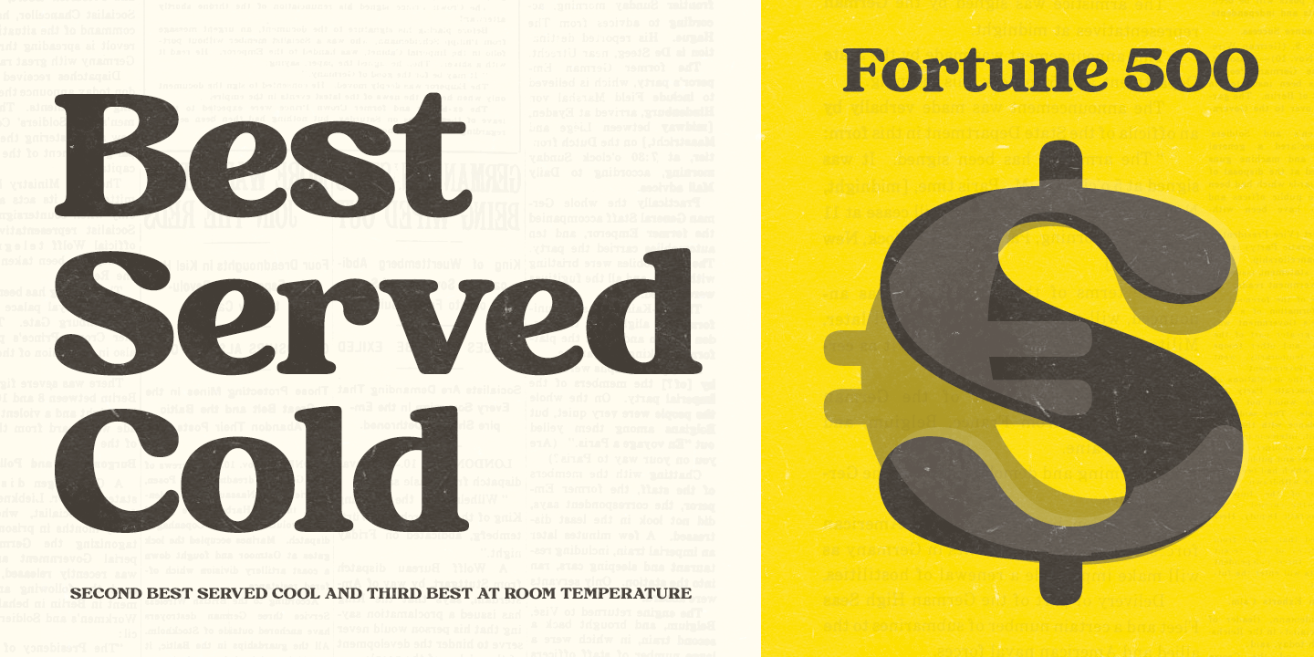 Hawkins Font Poster #1