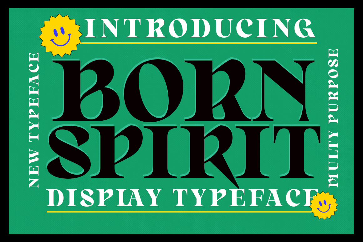 Born Spirit Font Poster #1