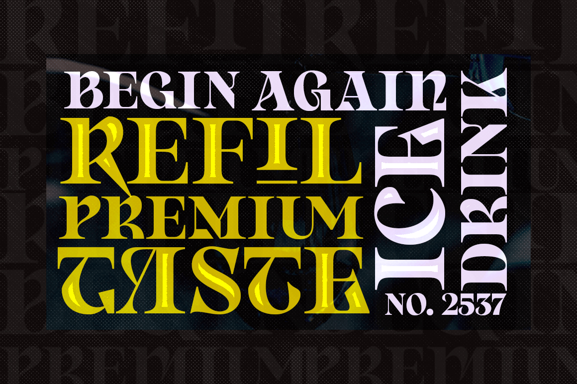 Born Spirit Font Poster #1
