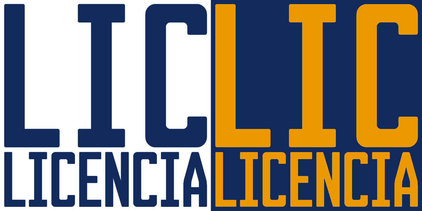 Licencia Font Poster #1