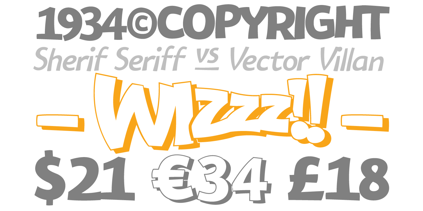 Bangbang Font Poster #1