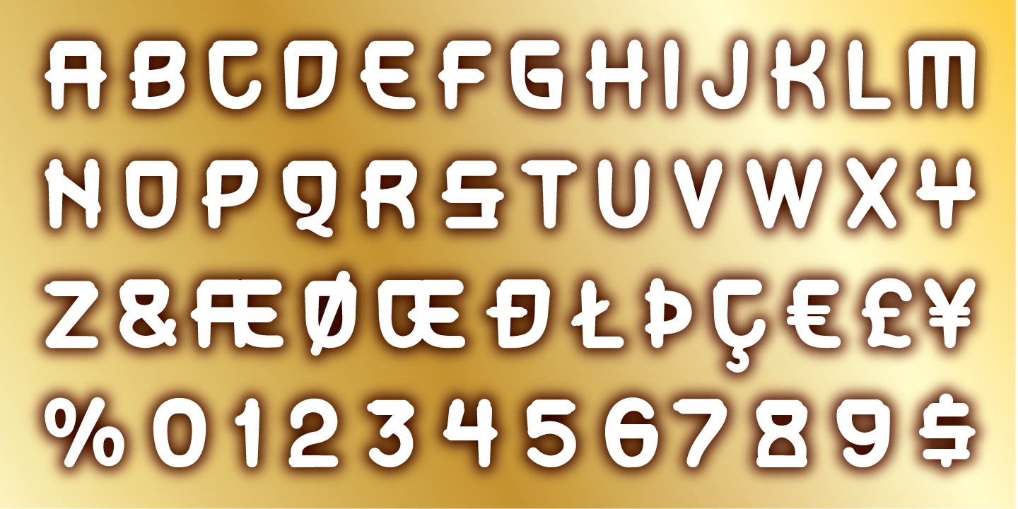 Chen Xing Font Poster #3