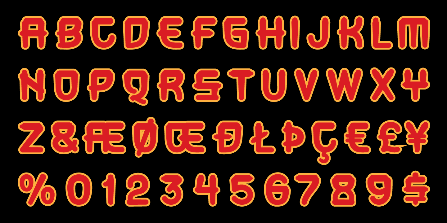 Chen Xing Font Poster #4