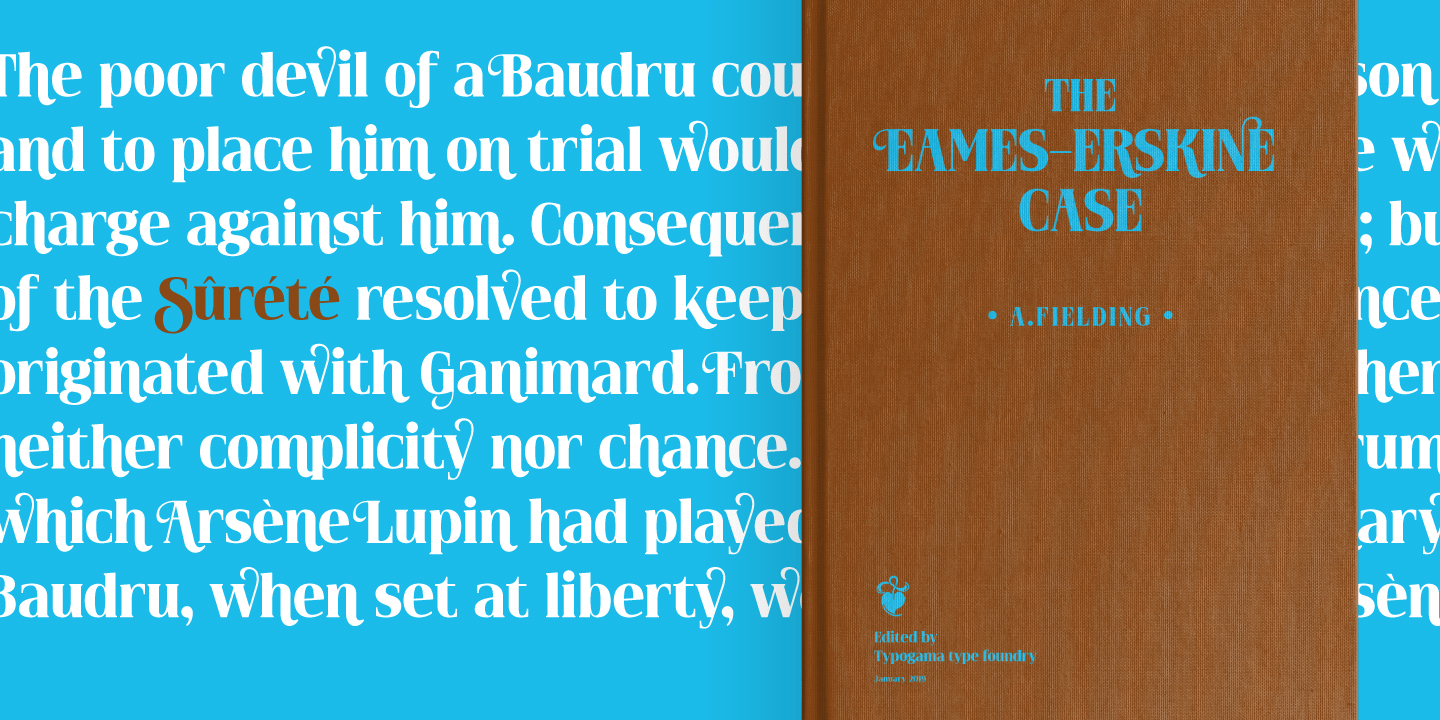 Vidocq Font Poster #1