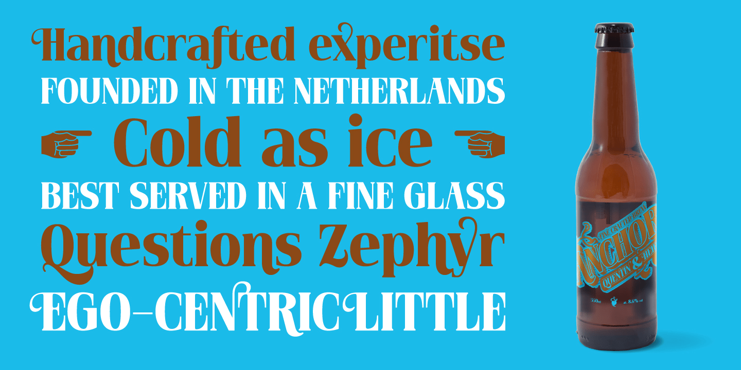 Vidocq Font Poster #1