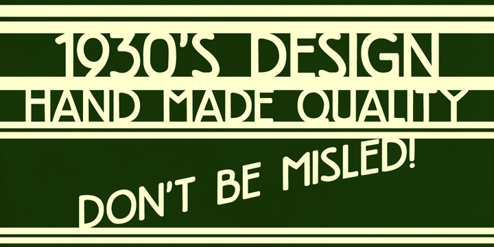 High Tea Font Poster #1