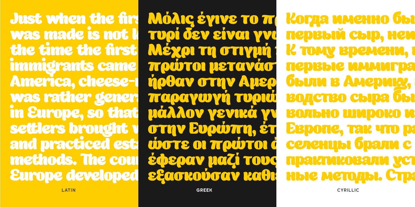 Gorgonzo Font Poster #1