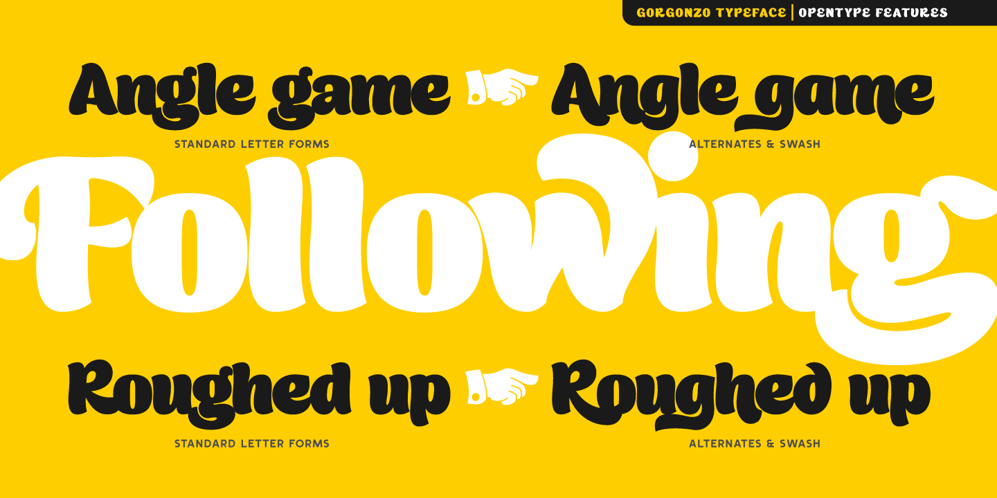 Gorgonzo Font Poster #1