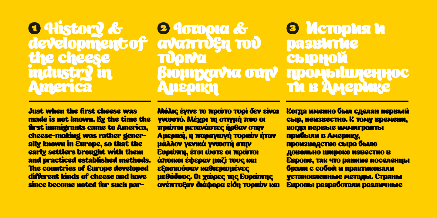 Gorgonzo Font Poster #1