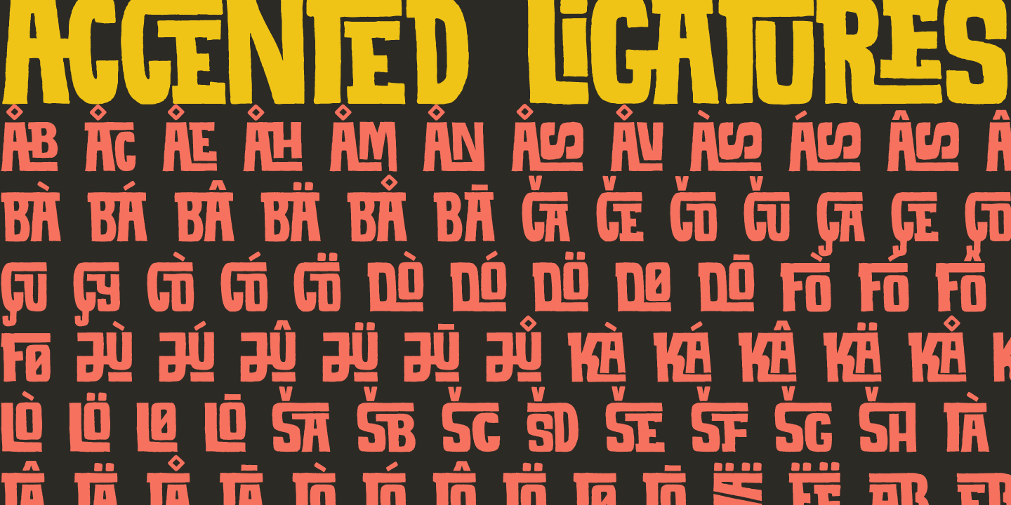 Satsuma Font Poster #4