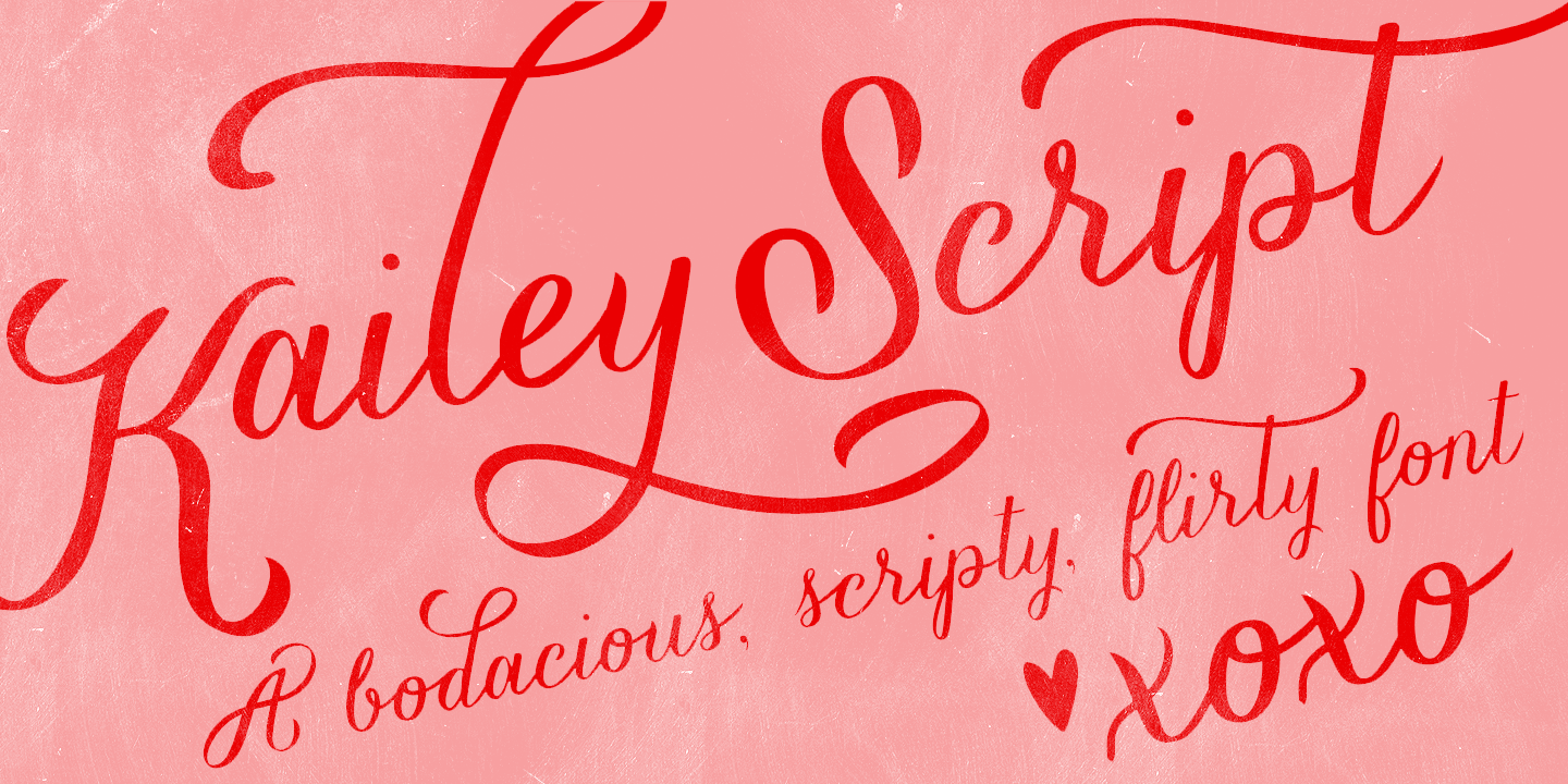 Kailey Font Poster #1