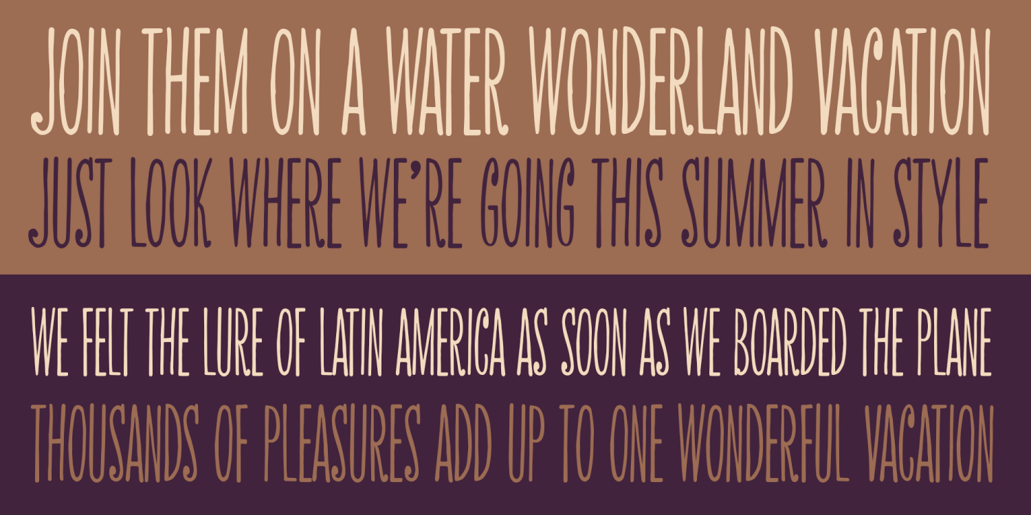 Slim Pickens Font Poster #1
