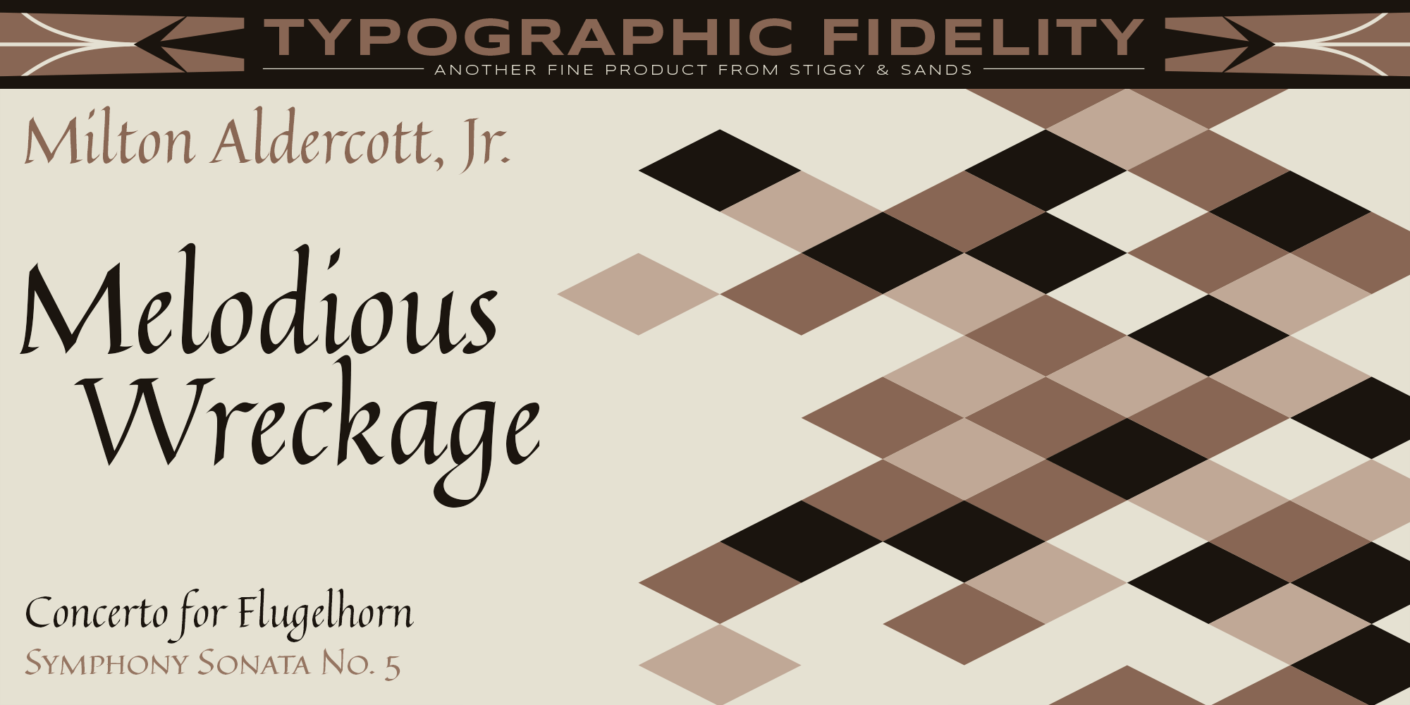 Quintessential Pro Font Poster #1