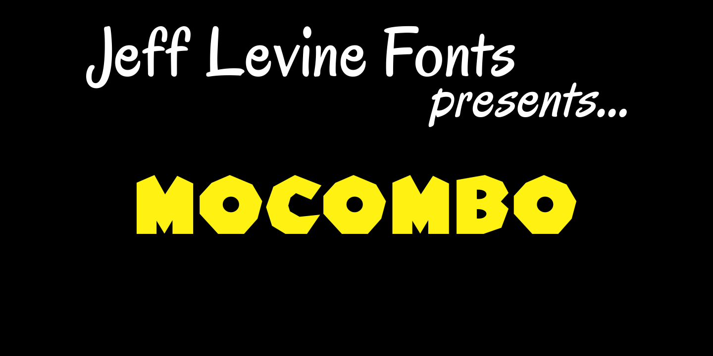 Mocombo Font Poster #1